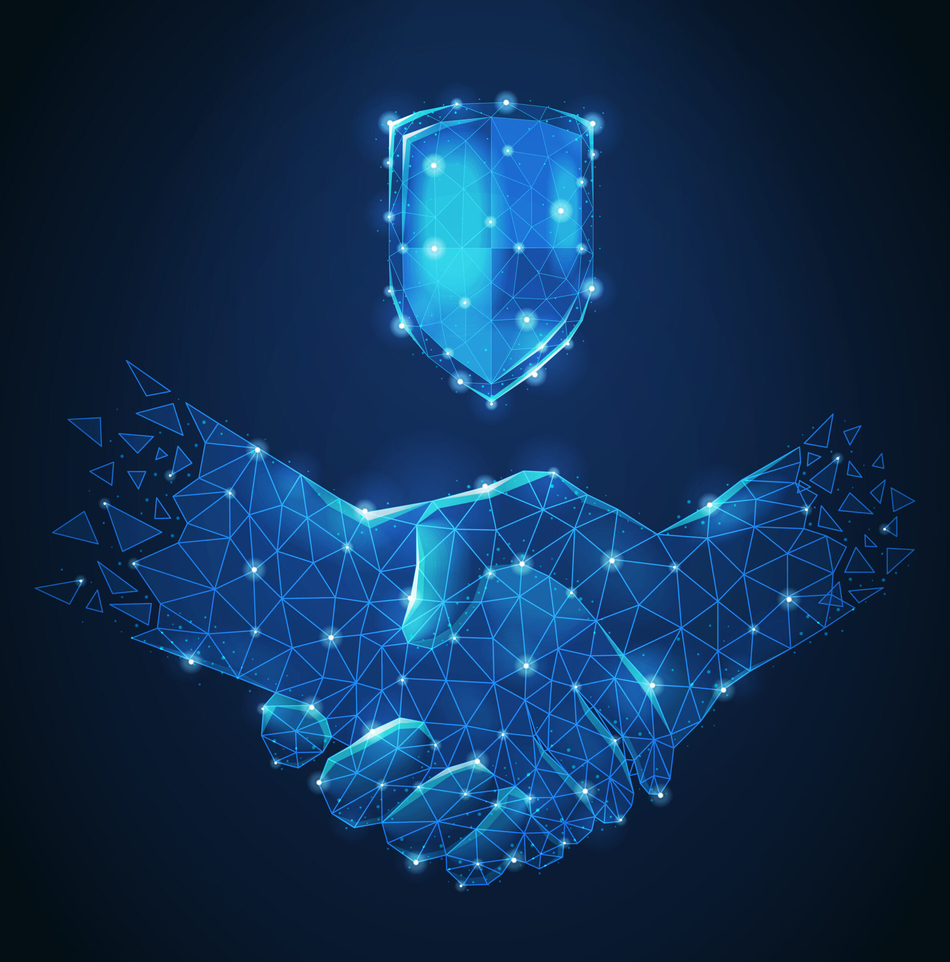 Polygonal wireframe handshake abstract blue composition as symbol friendship and business partnership vector illustration SSUCv3H4sIAAAAAAACA02RwU7DMAyGX8XyuWIgbr0xaSBxmuA4cXBSr4uaxlWSdkxT3x2n69Busf37t/3lioaSs1hf0Xk/phwpOwlYv1TIjcsSHXmsn+cKU6Y8Jk6q1chS5larS3w3OVxLHmt8M8XJZtS20WhiS7Zro4yhSThXd9l2TC5wSpt3FyhY/pfvWQbPOP9USC0HeylDdWpkz7TscNBSd84c+3WhyTUstyeNjStPnMSS1/prWViPk75k20jDydnoJo4lbjjZWIaKv7QSyMPZRT5G6hlOpBufqGOg9SQwfmSw0g+SXGEFlCBdeiMejsqj6N0A2gdmPQ8GijlwXAoTW6UKj7SfYKeoyXiG3f57af1SH1ZVgM/9Bxwl9lRg5t+CDauV380rbRq2Uqwm3pgH0BVKpz85z/MfC7xez+cBAAA=
