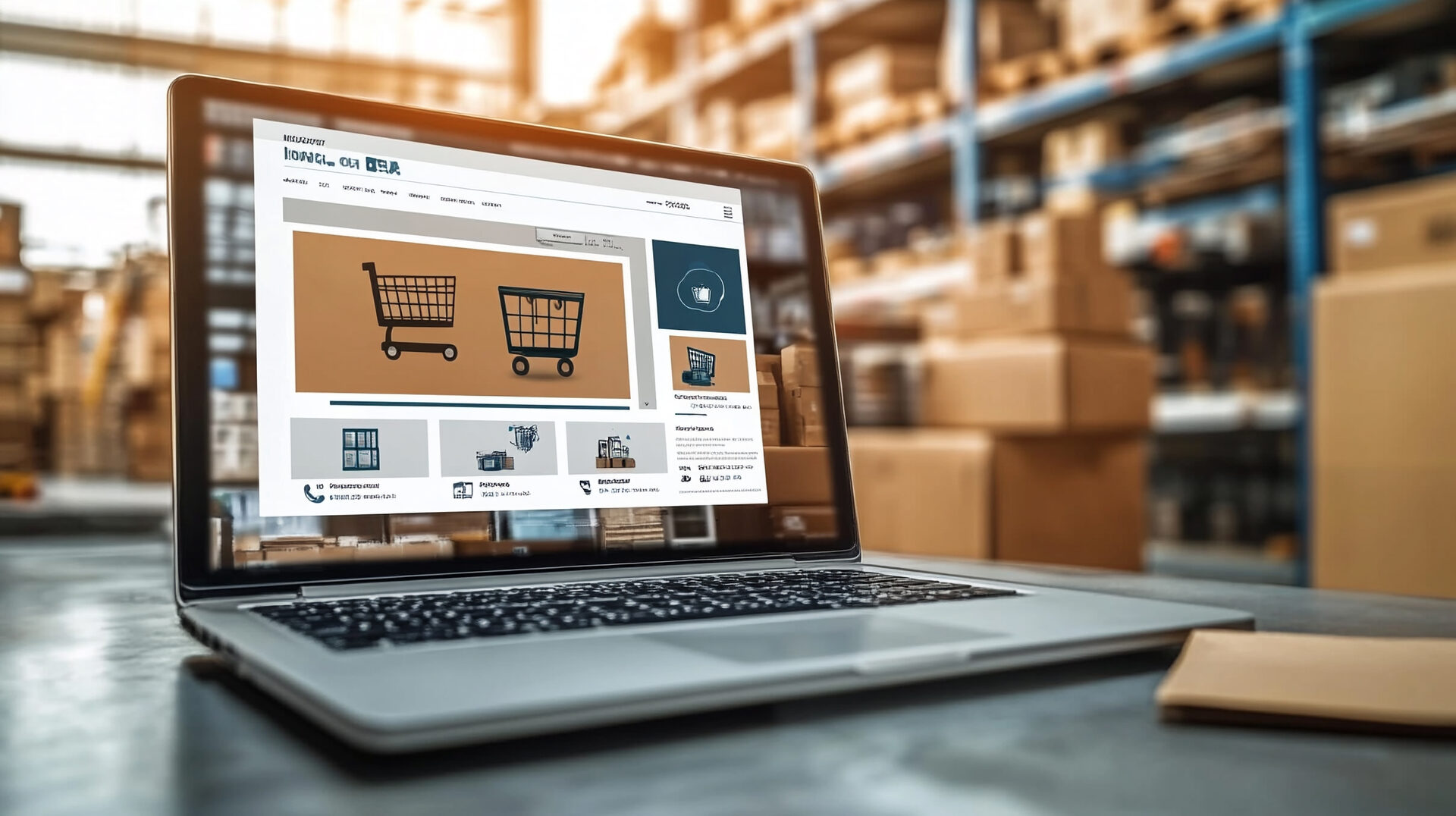 https://s.mj.run/Kam4jLaeol8 B2B e-commerce website on the laptop, navigation function, product catalog design --ar 16:9 --sref https://s.mj.run/Kam4jLaeol8 --v 6.1 Job ID: 18326b37-0ce5-4515-8c9c-7dbcbbea37a6